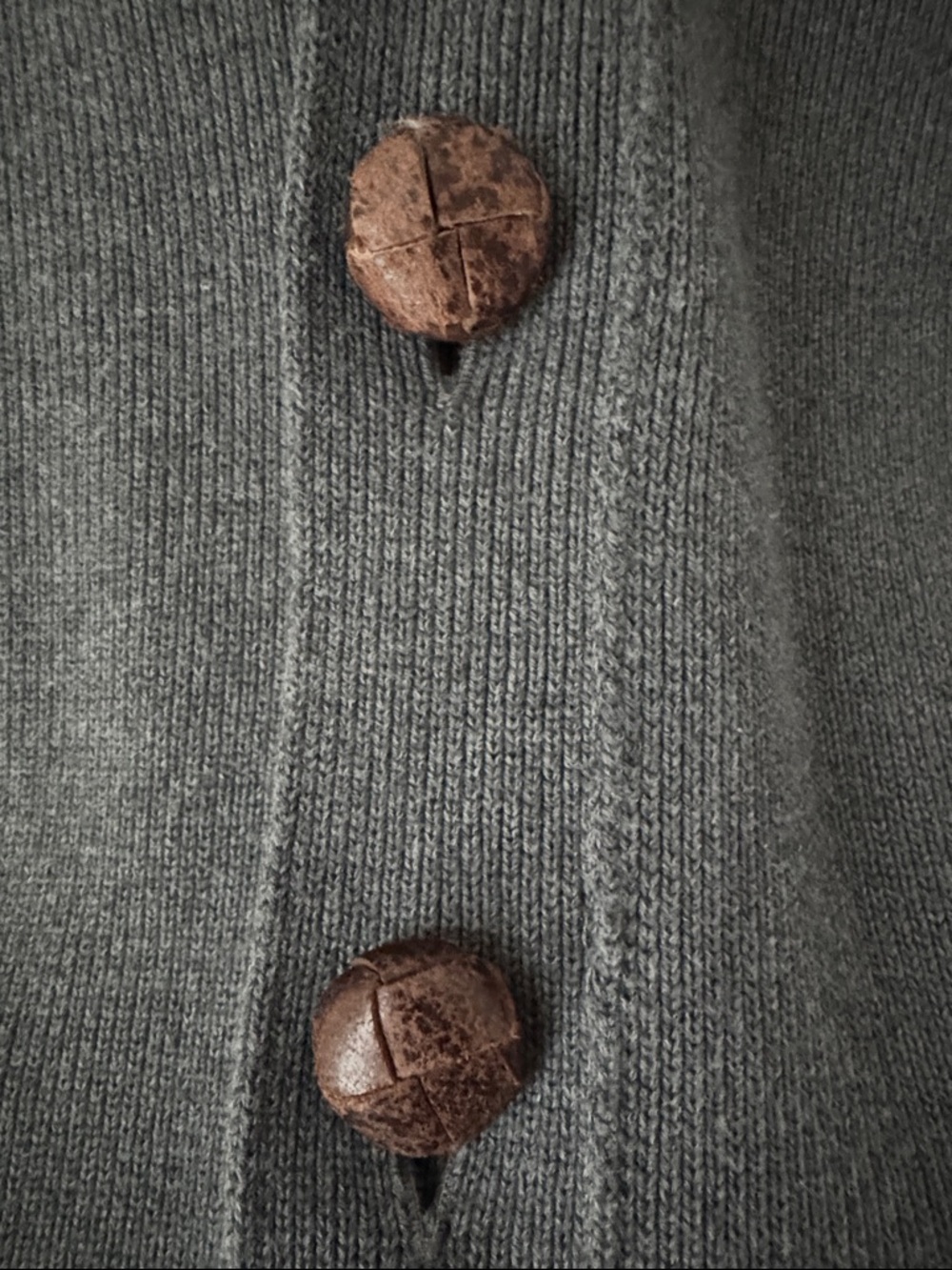 Golden Goose Gray Golden Knit Logo Cardigan - Picture 4 of 11